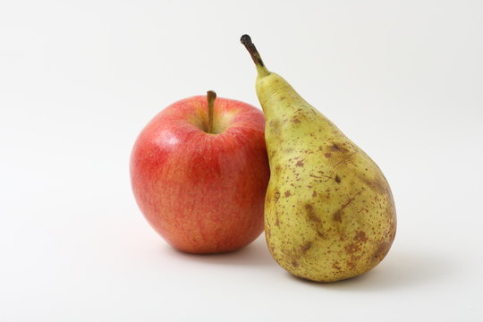 manzana y pera