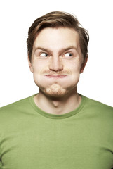 Obraz premium Portrait Of Young Man