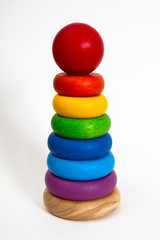 Piling toy for children