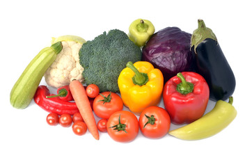 Fresh vegetables mix