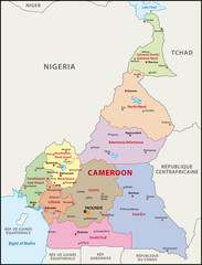 Kamerun Administrativ