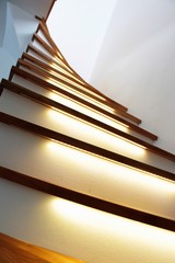 beleuchtete treppe II