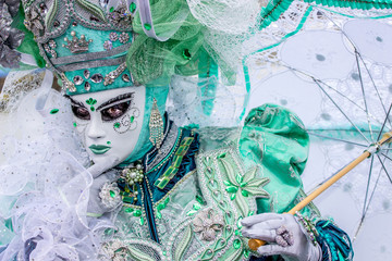 portrait au carnaval d'Annecy 
