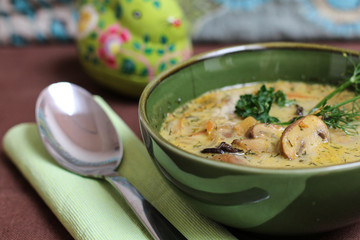 Mushroom soup