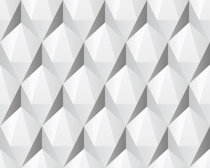 White 3d abstract seamless texture