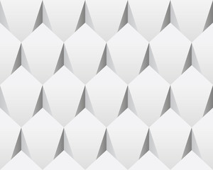 White 3d abstract seamless texture