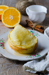 Sweet orange brioche