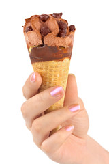 Icecream in hand