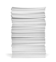stack of papers documents office business