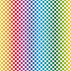 Naklejka premium Endlos Hintergrund Punkte bunt
