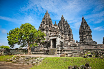 Obraz premium Prambanan temple , Yogyakarta, Indonesia.