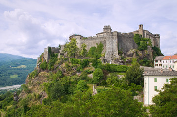 Fototapeta premium Castle of Bardi. Emilia-Romagna. Italy.