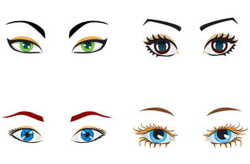 Women's eyes