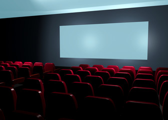 Obraz premium CINEMA - LOOK A MOVIE - 3D