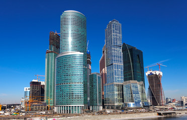 Fototapeta na wymiar panorama miasta Moskwa, Rosja