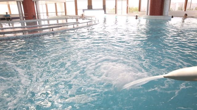 Hydrojet in spa resort