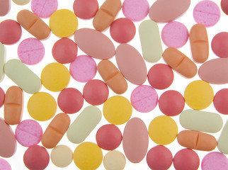 Pills background