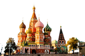 Fototapeta na wymiar Bazyli Cathedral, Plac Czerwony, Moskwa
