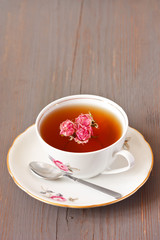 Cup of tea.