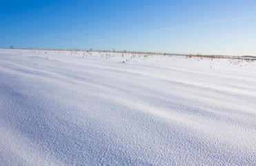 Fototapeta na wymiar Zima śnieg