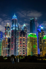 Dubai Marina cityscape, UAE