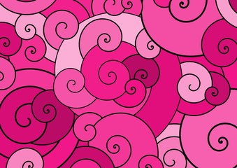 Pink Swirl Background