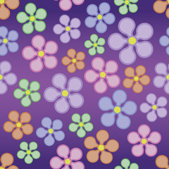 Pastel Flowers Background