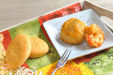 Albóndiga de merluza y marisco