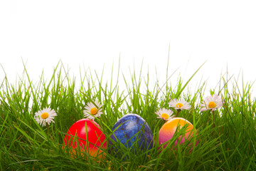 Colorful Easter Eggs.