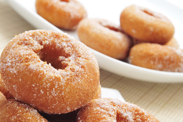 rosquillas, typical spanish donuts