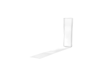 3D render of the text I