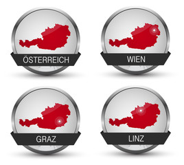 Vector Icons *** Städte Österreich
