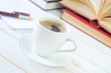 coffee and note