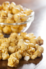 Homemade Fresh Popped Caramel PopCorn