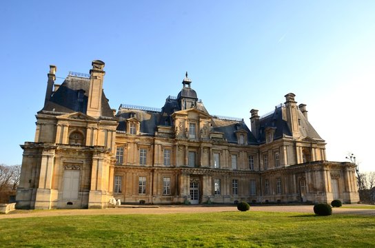 Ch&acirc;teau de Maisons Lafittes, ext&eacute;rieurs, central