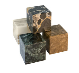 stone cubes