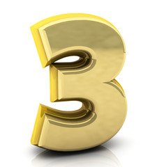 3d Number three
