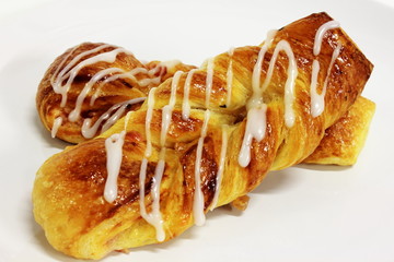 Danish  coated with sugar