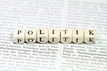Obraz premium Politik