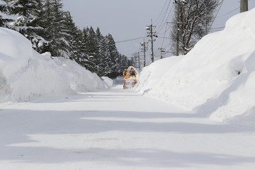 ロータリー除雪