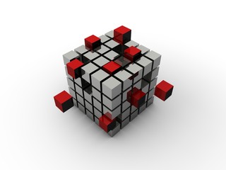 W&uuml;rfel Cube Einheit L&ouml;sung kleine W&uuml;rfel