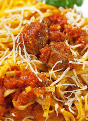 Pasta con carne - Meat pasta