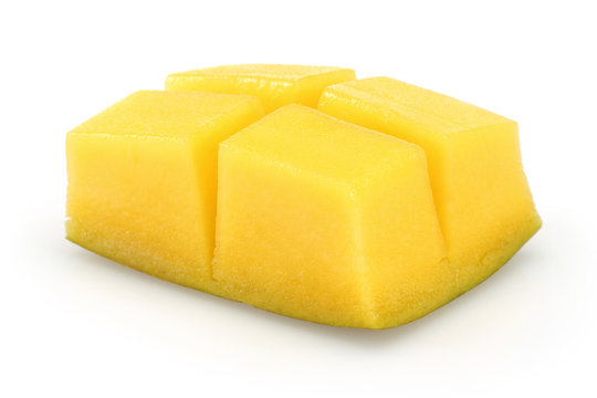 Mango slice cut