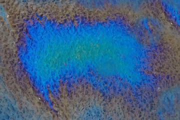 Ölfleck - Umweltverschmutzung