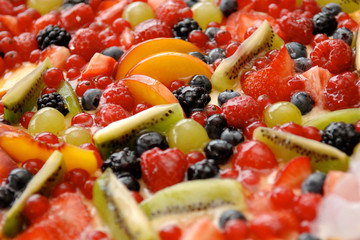 Fruits shot at a short depth of field