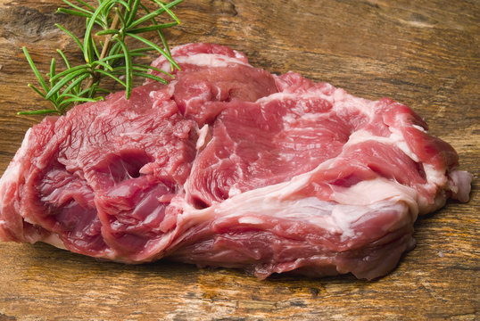 raw beef
