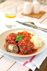 Meat Balls in Tomato Sauce