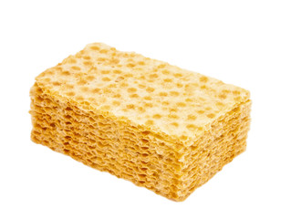 Pile bread crisps