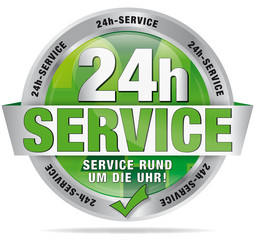 24h-Service - Service Rund um die Uhr