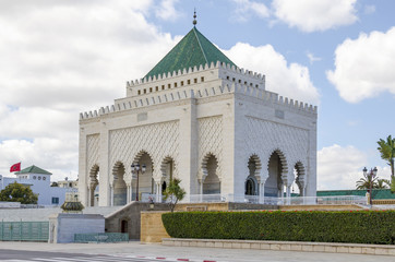 Obraz premium Mausoleum of Mohammed V